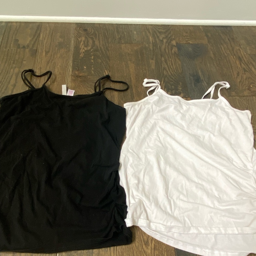 2 maternity camis size medium